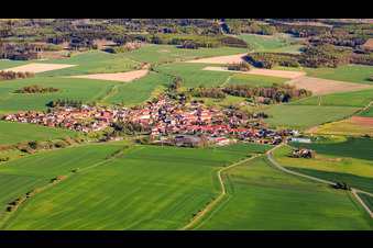 Weira von Norden im Bundesland Thüringen, Deutschland