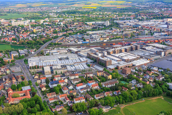 ZF Friedrichshafen AG - Werk Nord im Ortsteil Oberndorf in Schweinfurt im Bundesland Bayern, Deutschland