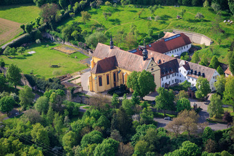 Ehem. Klosterkirche Altstadt in Hammelburg im Bundesland Bayern, Deutschland