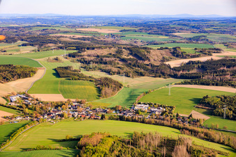 Dorfansicht aus Norden mit Diakoniestiftung Weimar Bad Lobenstein gGmbH im Ortsteil Altengesees in Remptendorf im Bundesland Thüringen, Deutschland