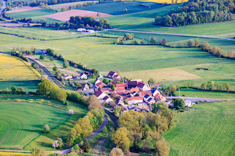 Sendelbach aus Norden in Rentweinsdorf im Bundesland Bayern, Deutschland