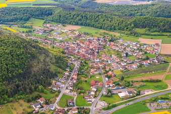 Machtilshausen aus Norden in Elfershausen im Bundesland Bayern, Deutschland