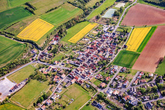 Bühler von Südwesten in Eußenheim im Bundesland Bayern, Deutschland