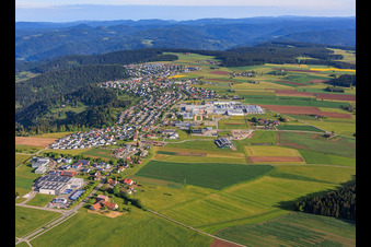 Vorderaichhalden von Südosten in Aichhalden im Bundesland Baden-Württemberg, Deutschland