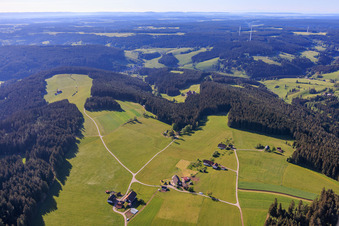 Aussiedlerhöfe in Oehle im Ortsteil Tennenbronn in Schramberg im Bundesland Baden-Württemberg, Deutschland