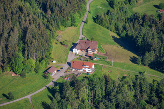 Schwartwaldhof im Ortsteil Ramstein aus Südosten im Ortsteil Tennenbronn in Schramberg im Bundesland Baden-Württemberg, Deutschland