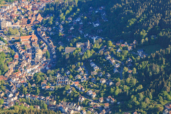 Schillerstraße aus Süden in Schramberg im Bundesland Baden-Württemberg, Deutschland