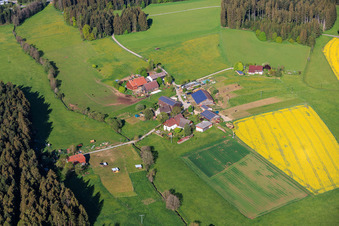 Ortsteil Stampfe mit Karl Mauch Landwirtschaft in Dunningen im Bundesland Baden-Württemberg, Deutschland
