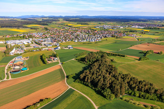 Seedorf von Südosten in Dunningen im Bundesland Baden-Württemberg, Deutschland