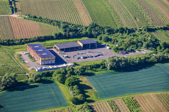 Landkreis Südliche Weinstraße, Wertstoffwirtschaftszentrum Nord (bei Edesheim) in Knöringen im Bundesland Rheinland-Pfalz, Deutschland