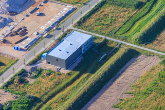 Gewerbegebiet Im Niedersand in Offenbach an der Queich im Bundesland Rheinland-Pfalz, Deutschland