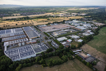 Frei geräumtes Gelände für das neue Logistikzentrum von Cain International durch den Projektentwickler NVELOP in Landau in der Pfalz im Bundesland Rheinland-Pfalz, Deutschland