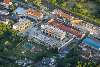 Neubaustelle Am bhf im Ortsteil Godramstein in Landau in der Pfalz im Bundesland Rheinland-Pfalz, Deutschland