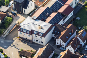 Landgasthof Zur Linde in der Dorfmitte in Silz im Bundesland Rheinland-Pfalz, Deutschland