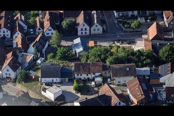 Kirchgasse in Silz im Bundesland Rheinland-Pfalz, Deutschland