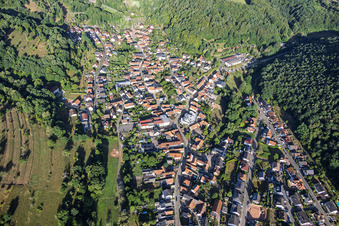Silz von Südosten im Bundesland Rheinland-Pfalz, Deutschland