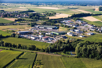 Gewerbegebiet Ost in Soultz-sous-Forêts im Bundesland Bas-Rhin, Frankreich