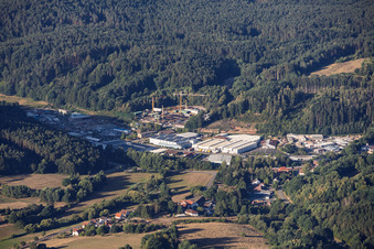 Industriegebiet Reichenbach in Dahn im Bundesland Rheinland-Pfalz, Deutschland