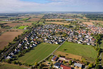 Nelkenstr im Ortsteil Sickenhofen in Babenhausen im Bundesland Hessen, Deutschland