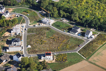 Neubaugebiet Sonnenhang im Ortsteil Pflaumheim in Großostheim im Bundesland Bayern, Deutschland