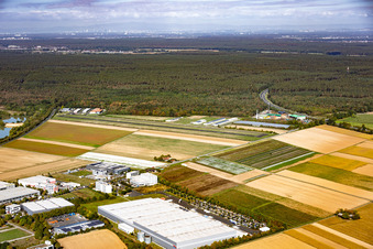 Flugplatz Aschaffenburg - EDFC in Großostheim im Bundesland Bayern, Deutschland