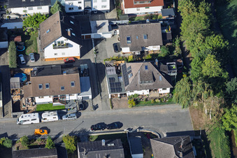 Landrat-Pfeifer-Straße im Ortsteil Sickenhofen in Babenhausen im Bundesland Hessen, Deutschland