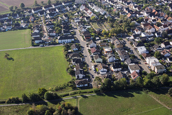 Landrat-Pfeifer-Straße im Ortsteil Sickenhofen in Babenhausen im Bundesland Hessen, Deutschland