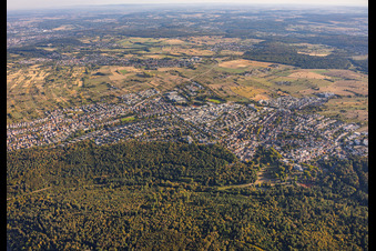 Reichenbach von Südwesten in Waldbronn im Bundesland Baden-Württemberg, Deutschland