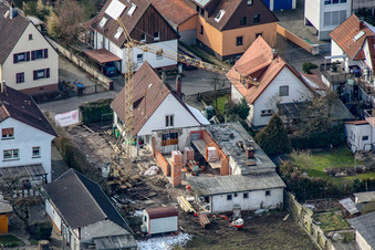 Kandel, Waldstr im Bundesland Rheinland-Pfalz, Deutschland aus der Luft