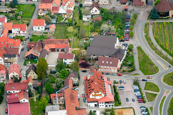 Schweigen am Weintor in Schweigen-Rechtenbach im Bundesland Rheinland-Pfalz, Deutschland