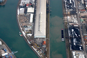 Halle der Jerich Germany Karlsruhe im Rheinhafen im Ortsteil Mühlburg im Bundesland Baden-Württemberg, Deutschland