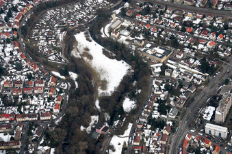 Thomaswehr, Thomaskirche im Albtal im Ortsteil Daxlanden in Karlsruhe im Bundesland Baden-Württemberg, Deutschland