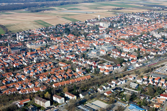 Zentrum in Kandel im Bundesland Rheinland-Pfalz, Deutschland