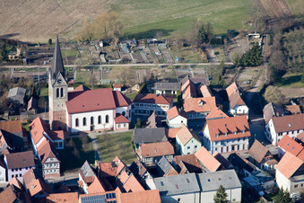 St. Martin in Steinweiler im Bundesland Rheinland-Pfalz, Deutschland