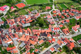 U. Hauptstr im Ortsteil Kapellen in Kapellen-Drusweiler im Bundesland Rheinland-Pfalz, Deutschland
