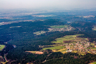 Schwarzenberg aus Süden in Schömberg im Bundesland Baden-Württemberg, Deutschland