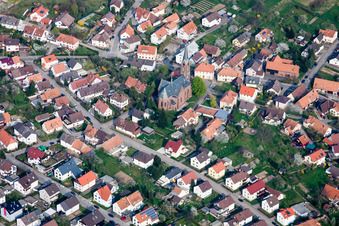 St. Bonifatius im Ortsteil Schöllbronn in Ettlingen im Bundesland Baden-Württemberg, Deutschland