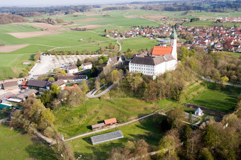 Andechs, Kloster-Brauerei im Bundesland Bayern, Deutschland