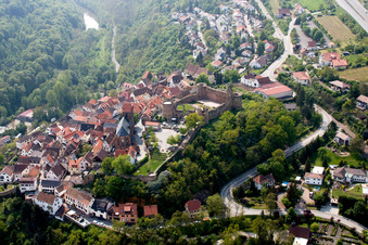Neuleiningen, Burg im Bundesland Rheinland-Pfalz, Deutschland