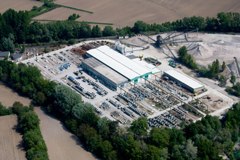 Heidelberg Materials Mineralik in Hagenbach im Bundesland Rheinland-Pfalz, Deutschland