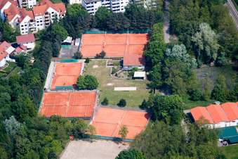 Luftbild von TC77 Jockgrim e.V. Tennisclub im Bundesland Rheinland-Pfalz, Deutschland