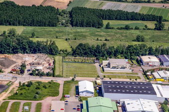 Horstring im Ortsteil Minderslachen in Kandel im Bundesland Rheinland-Pfalz, Deutschland