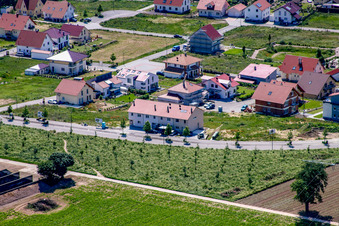 Luftaufnahme von Am Höhenweg in Kandel im Bundesland Rheinland-Pfalz, Deutschland