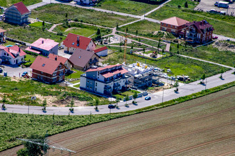 Schrägluftbild von Am Höhenweg in Kandel im Bundesland Rheinland-Pfalz, Deutschland