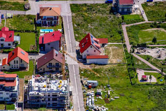 Luftaufnahme von Am Höhenweg in Kandel im Bundesland Rheinland-Pfalz, Deutschland