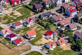 Schrägluftbild von Am Höhenweg in Kandel im Bundesland Rheinland-Pfalz, Deutschland