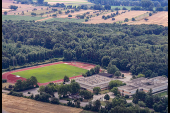 Römerbadschule in Rheinzabern im Bundesland Rheinland-Pfalz, Deutschland
