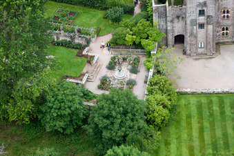 Marldon im Bundesland England, Großbritanien aus der Vogelperspektive