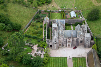 Marldon im Bundesland England, Großbritanien aus der Luft betrachtet