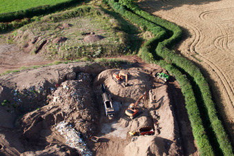 Abbotskerswell im Bundesland England, Großbritanien aus der Drohnenperspektive